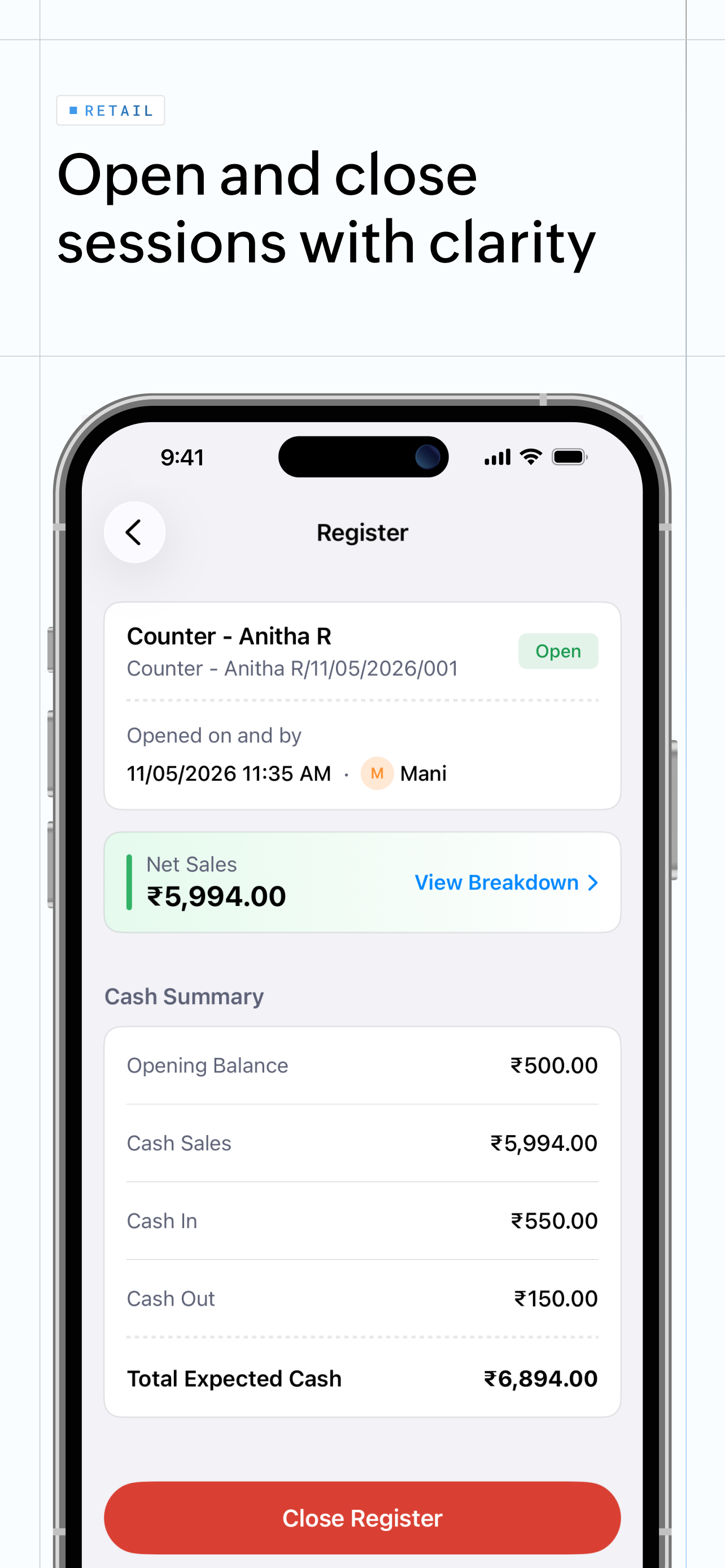 Retail - Zoho ERP screenshot 4