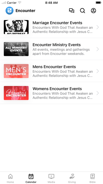Screenshot 2 of Encounter Freedom App