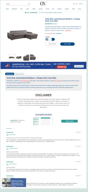 Studio GKW- Furniture Online screenshot 2