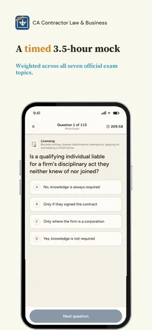 California Contractor Law screenshot 3