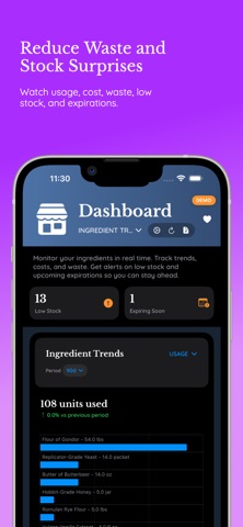 BakeryMinder Screenshot 10 of 10