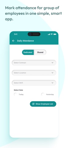 Group attendance Screenshot 2 of 5
