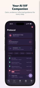 Embya: IVF Tracker & AI screenshot