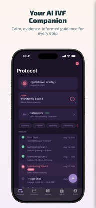 Embya: IVF Tracker & AI screenshot 1