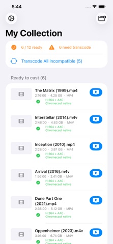 Chromecast Converter screenshot