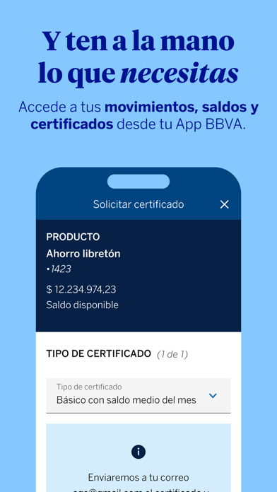 BBVA Colombia | Banca Móvil iPhone screenshot 7 - Finance app