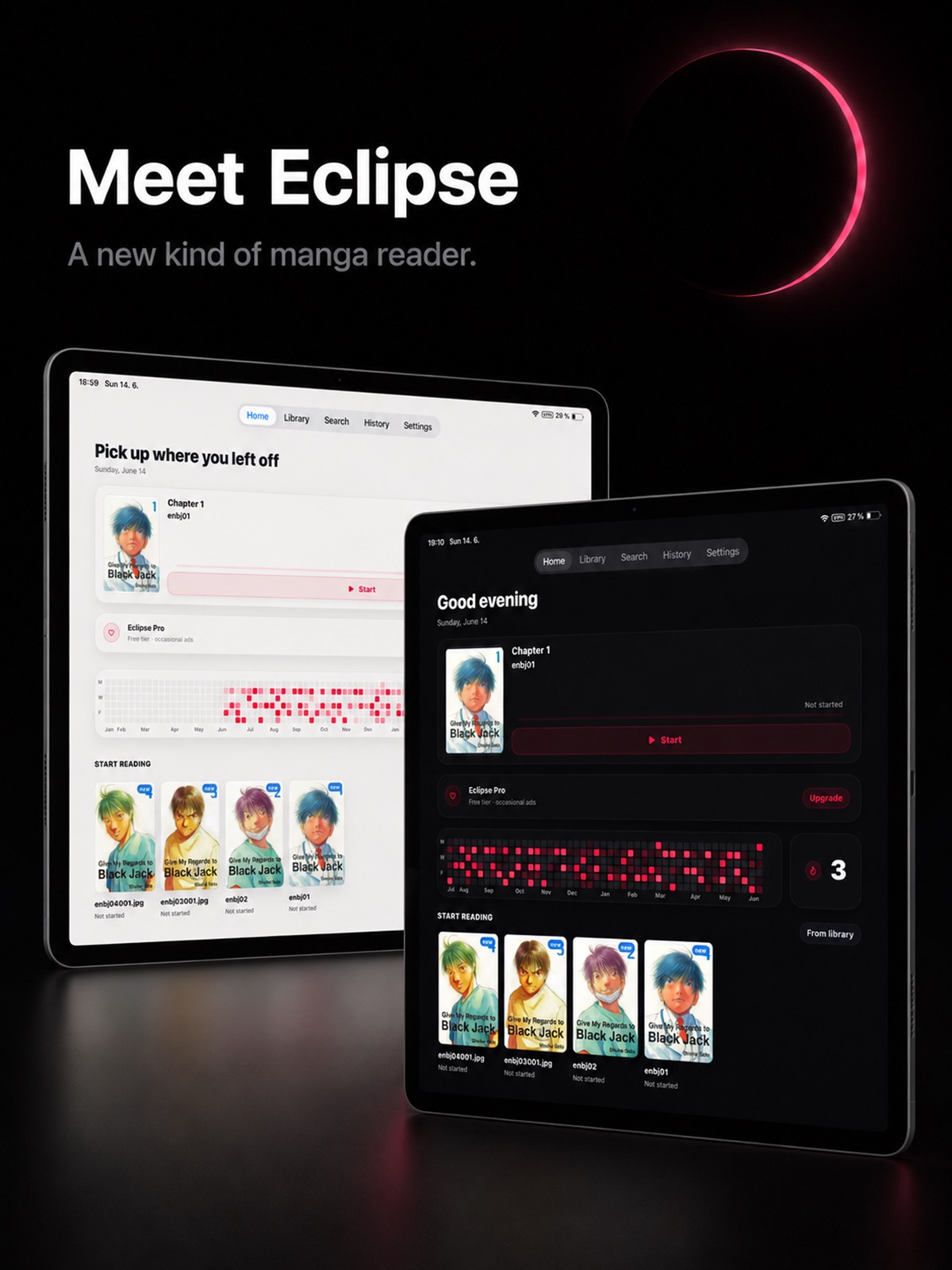 Eclipse - Manga Reader ipad screenshot 1