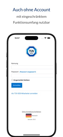 TÜV SÜD Verify app screenshot