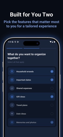 Nosso - Couples Planner Screenshot 5 of 6