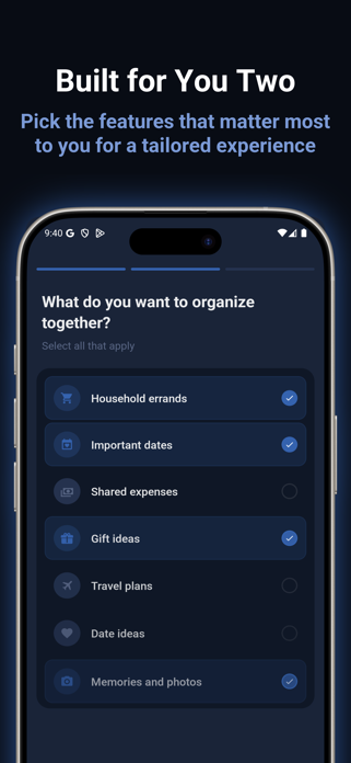 Nosso - Couples Planner Screenshot 5 of 6