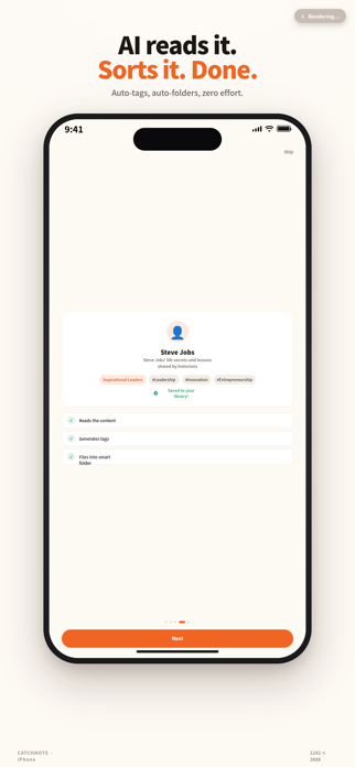 CatchNote: AI Bookmark Notes Screenshot 5 of 6
