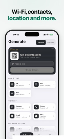 Kodly: QR Code & Barcode Maker Screenshot 7 of 8