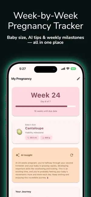 MamaTrack: Pregnancy Tracker screenshot 1