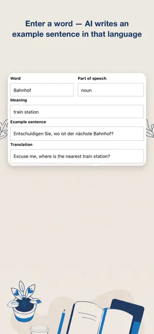AI Vocabulary Book (Multiling screenshot 2