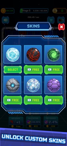 Ball Block Merge iPhone screenshot