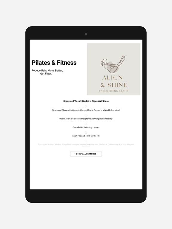 Align & Strong iPad screenshot