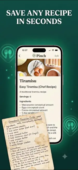 Recipe Keeper: Pinch screenshot 1