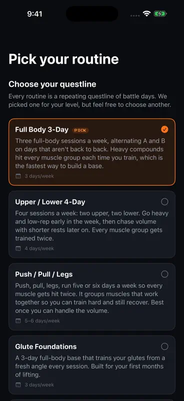 Quest2Fitness: Workout RPG screenshot 8 of 8