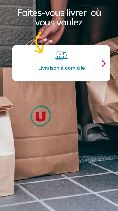 Courses U : Drive et Livraison Screenshot