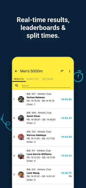 Roster Athletics & Road Races screenshot 3