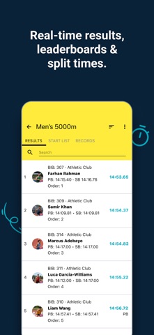 Roster Athletics & Road Races screenshot