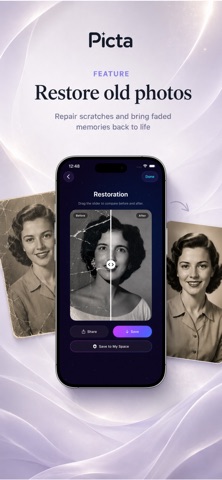 Picta: AI Photo Enhancer screenshot