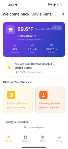 Sloshr - Laundry & Cleaning screenshot