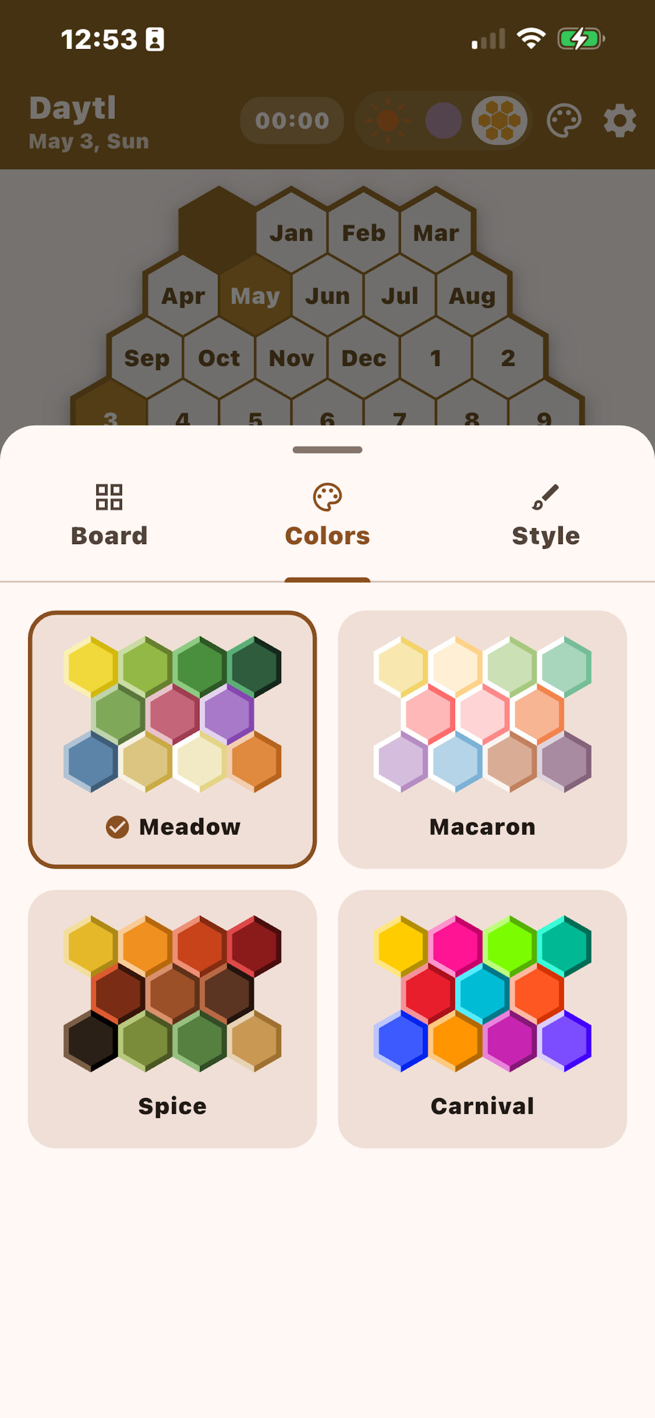 Daytl: Daily Calendar Puzzle
