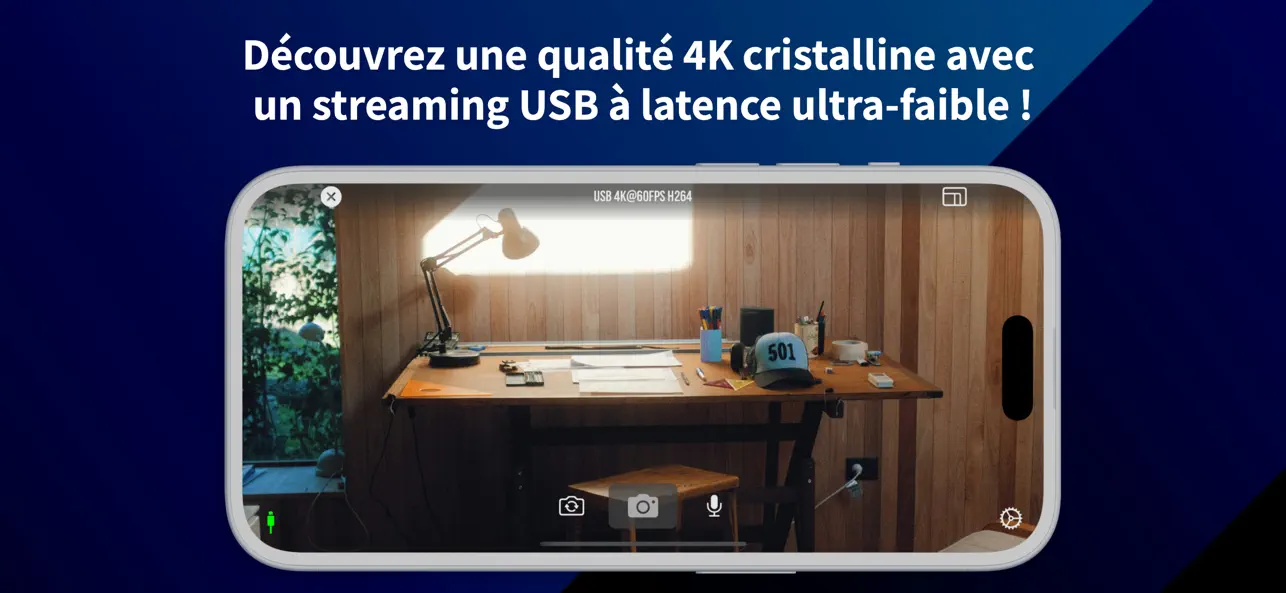 Screenshot #3 pour AnyCamera - Caméra pour OBS