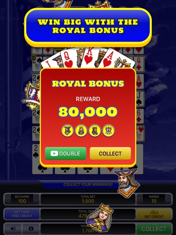 American Video Poker iPad screenshot
