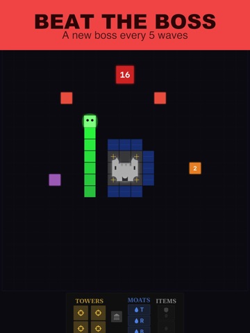 Snake Defense: Castle Rush iPad screenshot