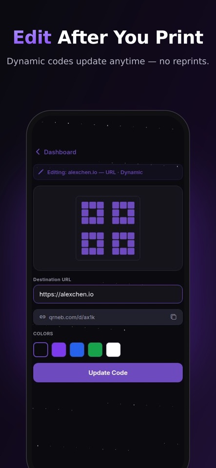 QRNeb: QR Code Generator screenshot 4