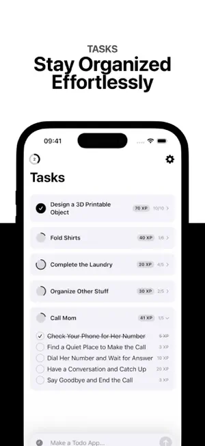 Tiny Tasks: AI-Powered Planner screenshot 3