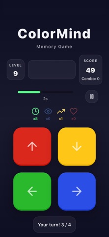 ColorMind: Memory Game screenshot