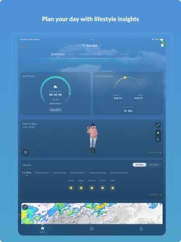 طقس العرب – تطبيق الطقس الأول iPad screenshot