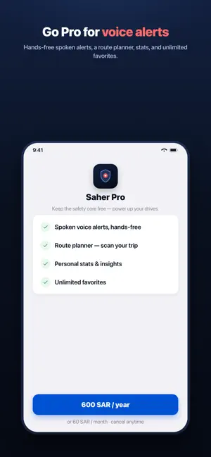 Saher: Traffic Camera Alerts screenshot 4