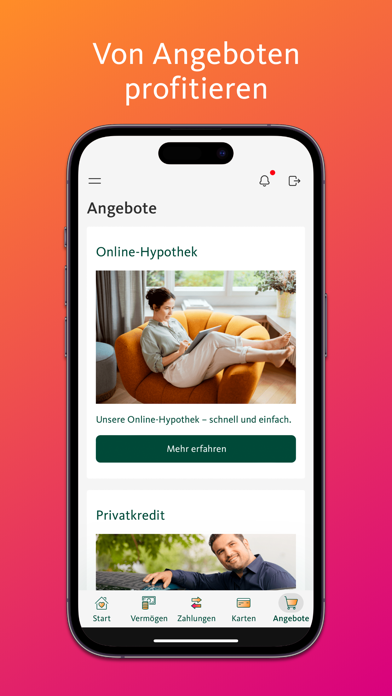 Migros Bank E-Banking Screenshot