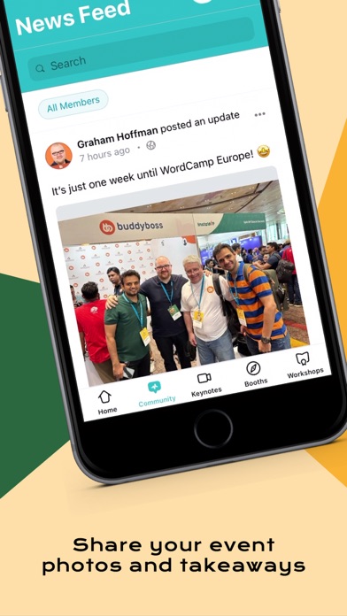 Unofficial WCEU2024 Event App Screenshot