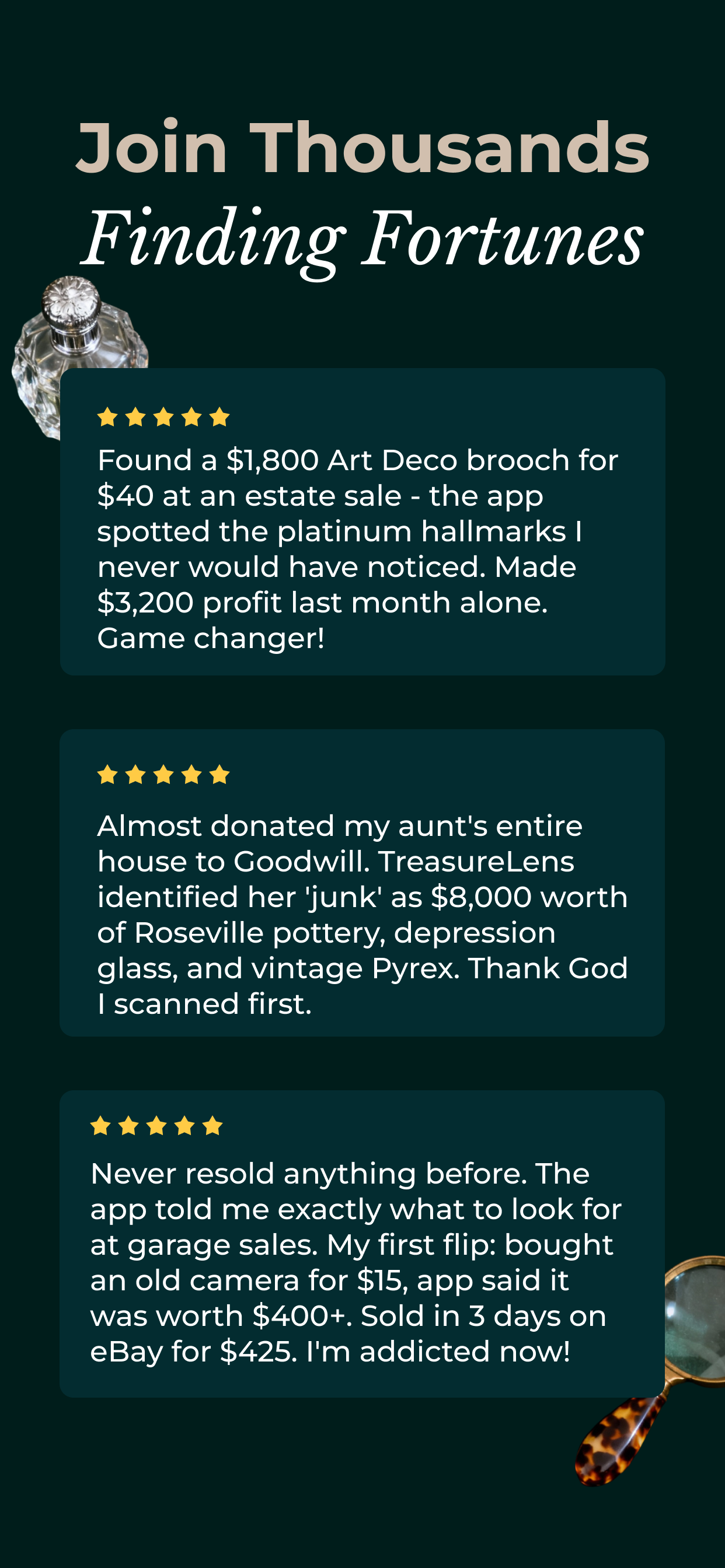 TreasureLens: Antique Scanner