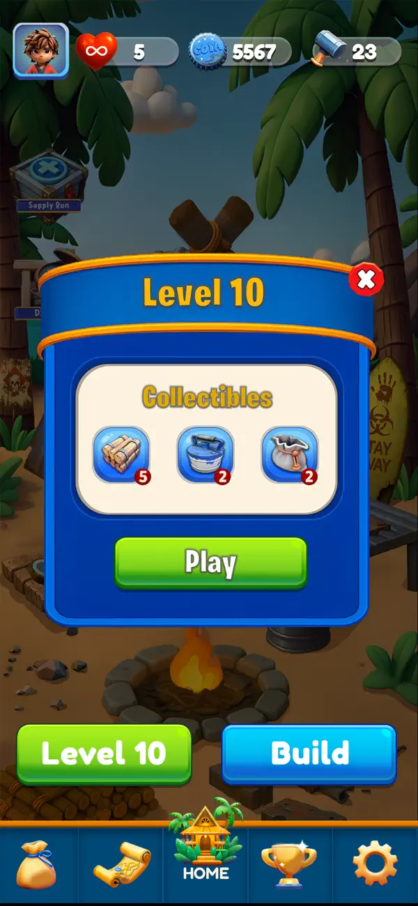 COTA - Island Escape iOS Mod IPA screenshot 5 - iOS game interface