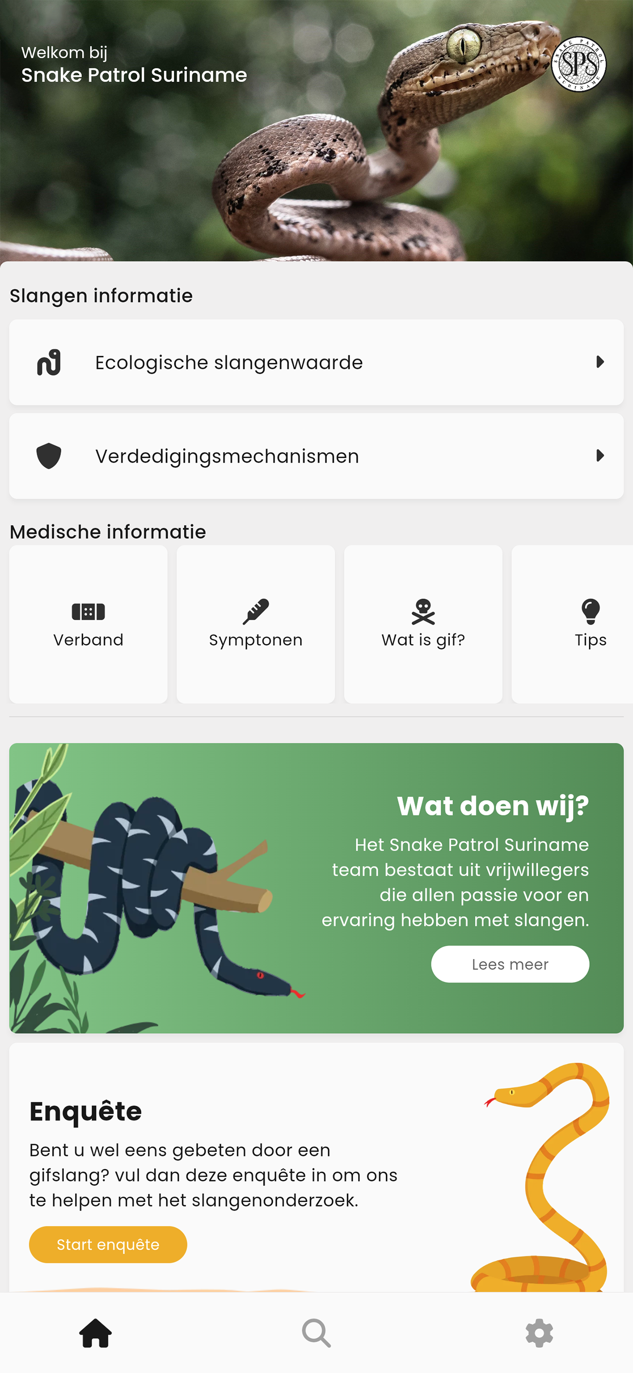 Snake Patrol Suriname