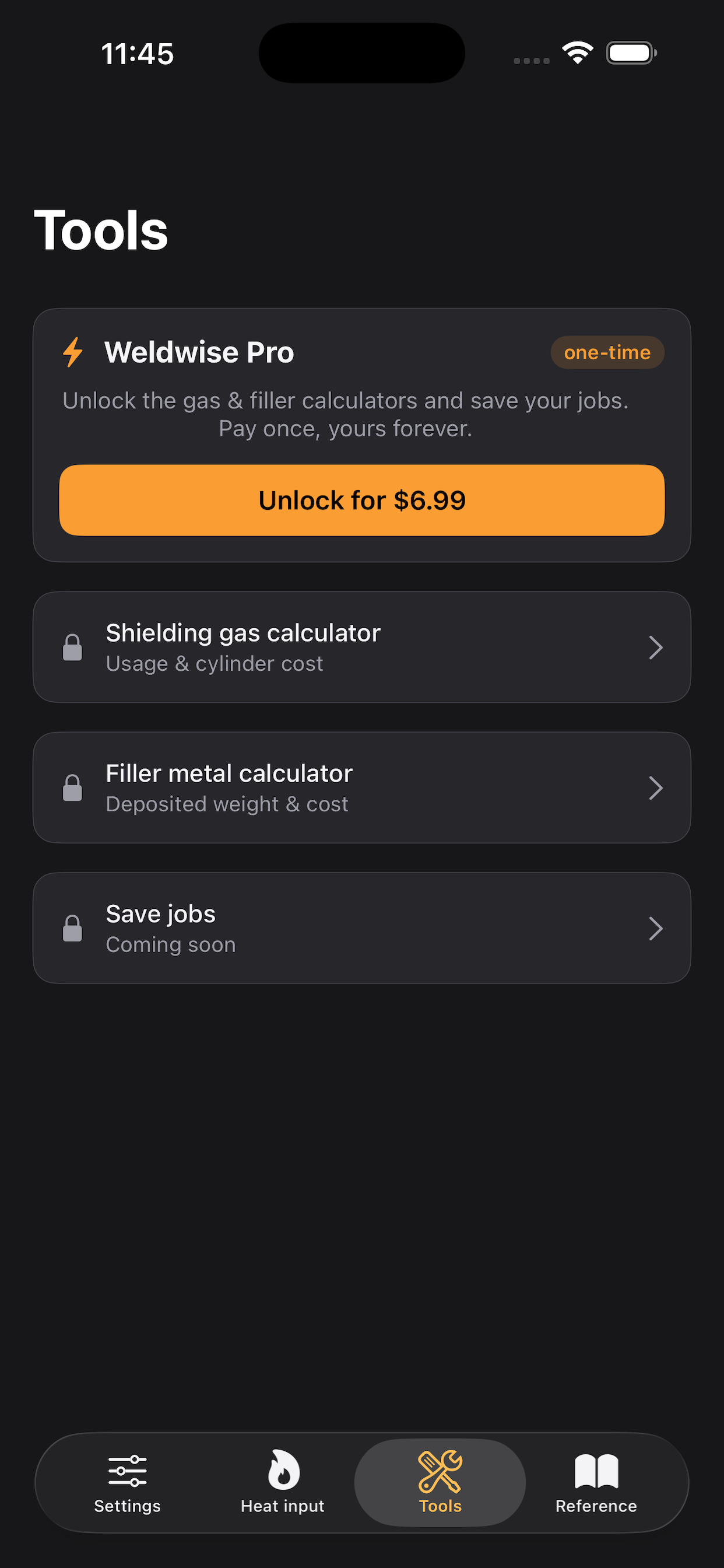 Weldwise screenshot 3
