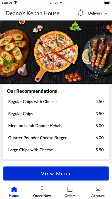 Deano's Kebab House, Screenshot
