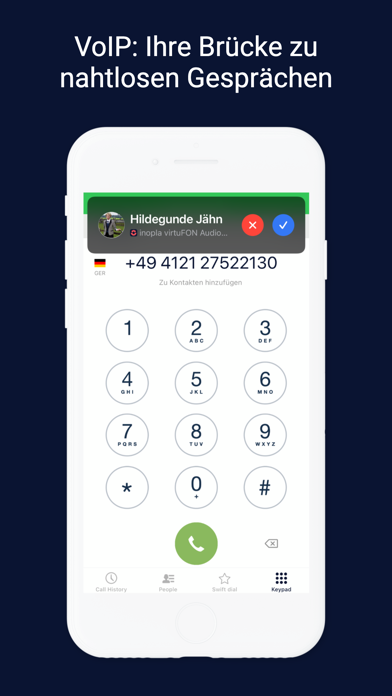 inopla virtuFON Screenshot