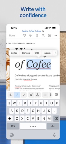 Microsoft Word App Store preview screenshot 4