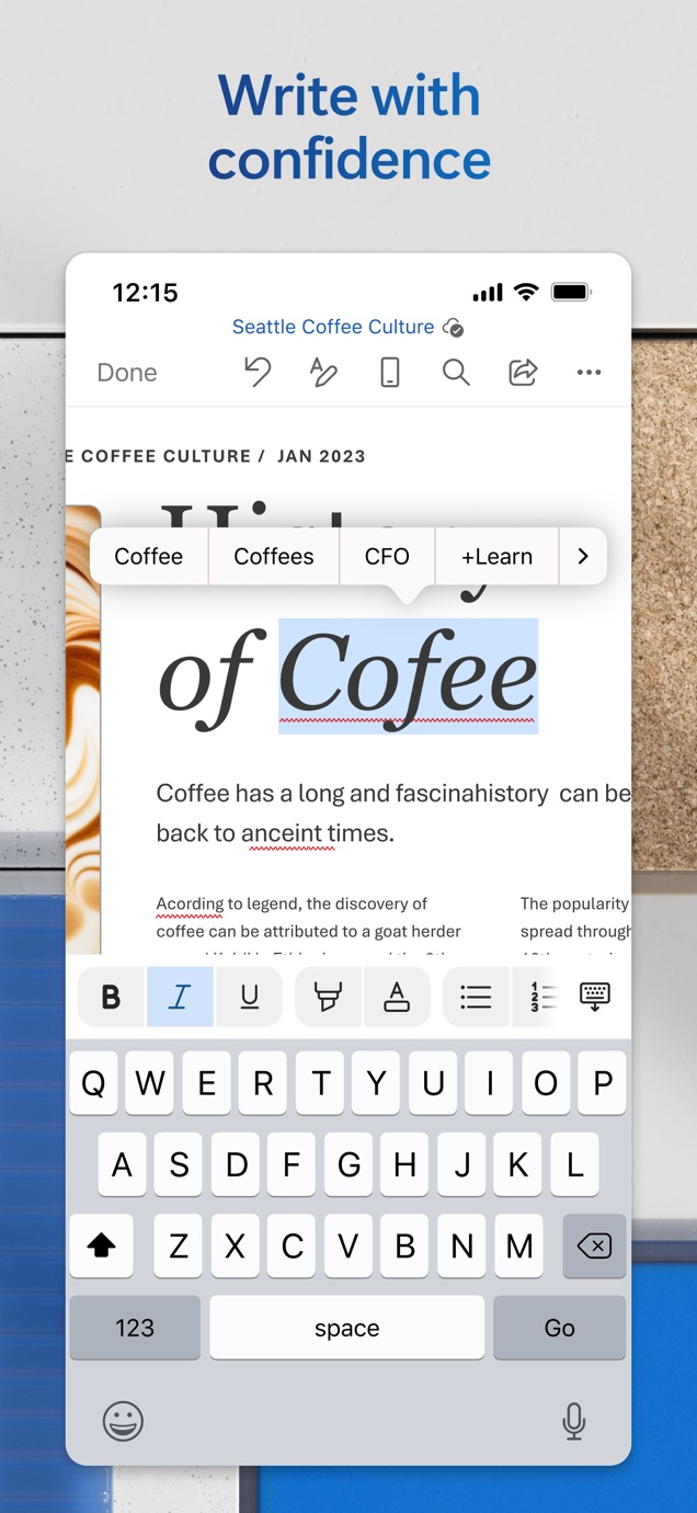 Microsoft Word 截图