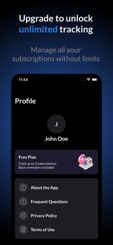 Subscall: Subscription Tracker Screenshot 5 of 5