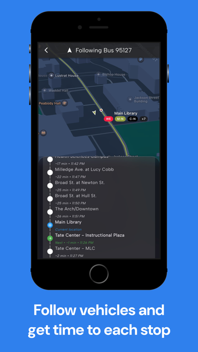 Destination Shuttle iPhone screenshot 4 - Navigation app