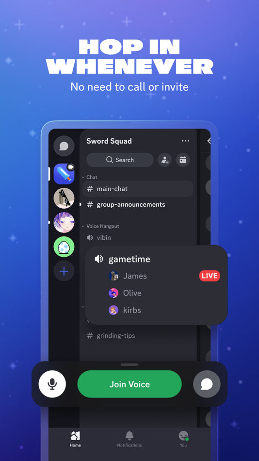 #4. Discord - Talk, Play, Hang Out (iOS) 来自: Discord, Inc.
