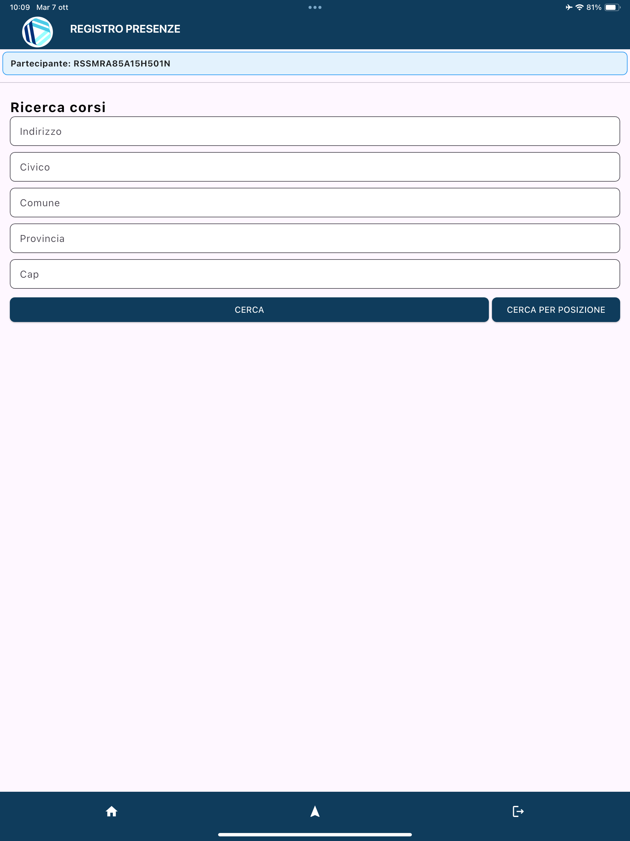 Registro Presenze FBA
